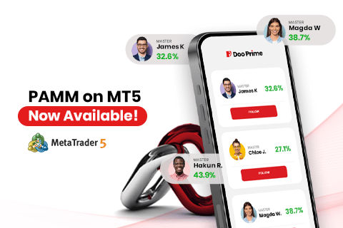 Doo Prime's PAMM Now Available on MT5